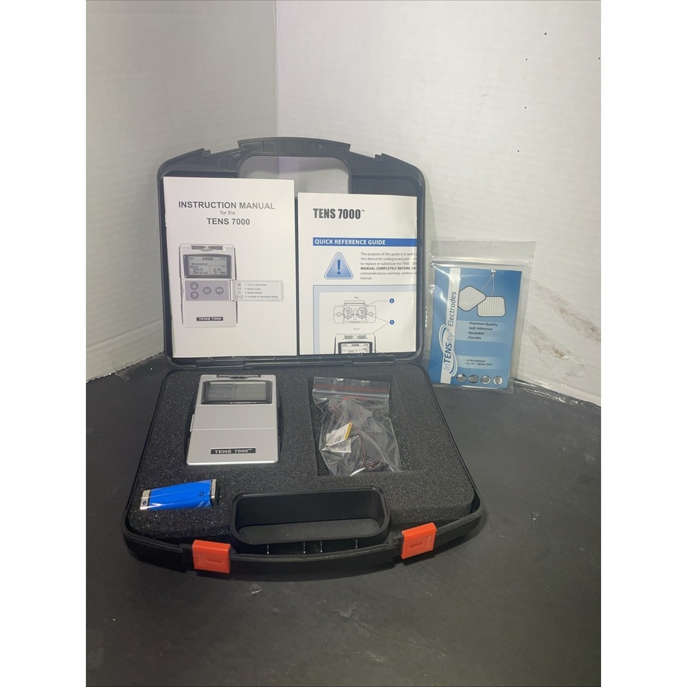 Electrical Stimulation Tens Unit 7000 Machine Muscle Massage Therapy Pain Relief